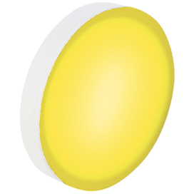 Ecola GX53   LED color Premium 12,0W Tablet 220V Yellow Желтый матовая 28x74