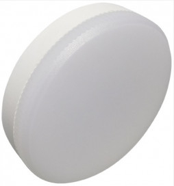 Ecola GX53   LED color Premium 12,0W Tablet 220V Yellow Желтый матовая 28x74