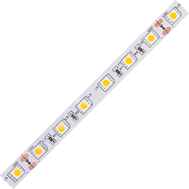 Ecola LED strip STD 14.4W/m 24V IP20 10mm 60Led/m 2800K 14Lm/LED 840Lm/m светодиодная лента на катушке  5м.