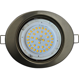 Ecola GX53 FT3238 светильник встр. без рефл. Эллипс сатин-хром 41x126x106 (к+)