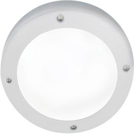 Ecola GX53 LED B4139S светильник накладной IP65 матовый Круг алюмин. 1*GX53 Белый 145x145x65