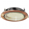 Ecola GX70-H5 светильник встраив. без рефл. Черненая медь 53x151 (кd135) Ecola GX70-H5 светильник встраив. без рефл. Черненая медь 53x151 (кd135)