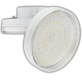 Лампа Ecola GX70 LED 7,3W Tablet 220V 2800K прозрачное стекло 111x42mm