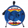 Удлинитель на катушке 4-местный с/з, 30м, серия Professional, синий, PRF02-31-30 (40014) Удлинитель на катушке 4-местный с/з, 30м, серия Professional, синий, PRF02-31-30 (40014)