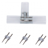 Ecola LED strip 220V connector комплект для упрощенного соединения "T"лента-лента 2-х конт для ленты IP68 12x7 Ecola LED strip 220V connector комплект для упрощенного соединения "T"лента-лента 2-х конт для ленты IP68 12x7
