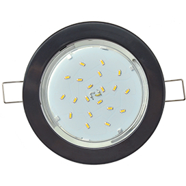 Ecola GX53 DGX5315 Встраиваемый Легкий Черный (светильник) 18x100