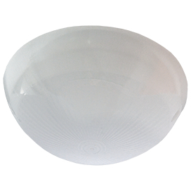 Ecola Light GX53 LED ДПП (ДБП 06-6-002 УХЛ1) светильник "Сириус" Круг накладной IP65 1*GX53 матовый белый 220х220х100
