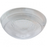 Ecola Light GX70 LED ДПП (ДБП 06-12-001 УХЛ1) светильник "Сириус" Круг накладной IP65 1*GX70 прозрачный белый 220х220х100