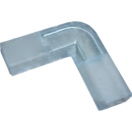 Ecola LED strip 220V connector комплект для упрощенного соединения "L"лента-лента 2-х конт для ленты IP68 14x7