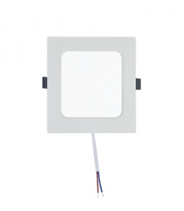 Ecola LED downlight встраив.2011 Квадратный даунлайт с драйвером внутри 20W 220V 4200K 165x165x28