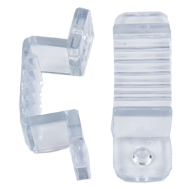 Ecola LED strip 220V connector holder скоба крепежная для IP68 14x7 ленты уп. 10шт