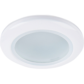 Ecola MR16 DL80 GU5.3 светильник встр. влагозащищенный IP65 белый 32x93