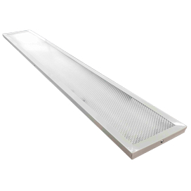 Ecola LED panel универс. (без ступеньки) панель с 2-мя драйверами внутри 72W 220V  6500K Призма 1195x180x19