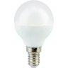 Ecola globe   LED Premium  7,0W G45  220V E14 2700K шар (композит) 82x45