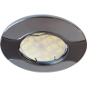 Ecola MR16 HL029S GU5.3 Светильник встр. Волна Черный Хром/Хром 22x82 (кd74) Ecola MR16 HL029S GU5.3 Светильник встр. Волна Черный Хром/Хром 22x82 (кd74)
