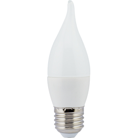 Ecola candle   LED  7,0W 220V E27 2700K свеча на ветру (композит) 130x37