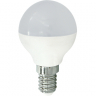 Ecola globe   LED Premium  8,0W G45  220V E14 4000K шар (композит) 77x45