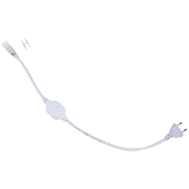 Ecola LED strip 220V блок питания (IP20)  700W для ленты 220V 12x7 IP68 с кабелем, муфтой, разъемом и вилкой