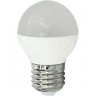 Ecola globe   LED Premium  8,0W G45  220V E27 2700K шар (композит) 75x45