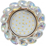 Ecola GX53 H4 5342 Glass Круглый с большими хрусталиками Прозр.искристый/Золото 56x125 (к+) Ecola GX53 H4 5342 Glass Круглый с большими хрусталиками Прозр.искристый/Золото 56x125 (к+)