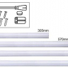 Ecola LED linear IP20  линейный св.д. св-к T5 с выкл. (сет.шнур без вилки, жест.коннектор) 18W 220V  4200K 870x22x35