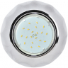 Ecola GX53 H4 5313 Glass Стекло Круг с вогнутыми гранями хром - матовый 38x126 (к+)