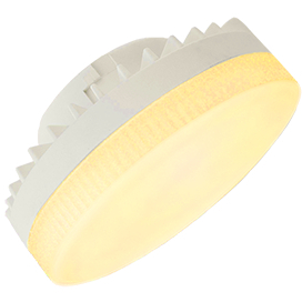 Ecola GX53   LED 10,0W Tablet 220V золотистая матовая 27x75