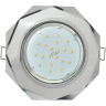 Ecola GX53 H4 5312 Glass Стекло 8-угольник с прямыми гранями хром - хром (зеркальный) 38x133 (к+)