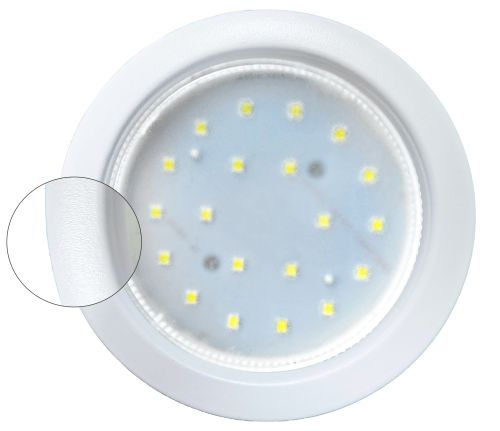 Ecola GX53 H4-GL светильник встраив. без рефл. глубокий Белый матовый 48x106 (к+)