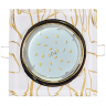 Ecola GX53 H4 5311 Glass Стекло Квадрат скошенный край Золото - золото на белом 38x120x120 (к+)
