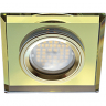 Ecola MR16 DL1651 GU5.3 Glass Стекло Квадрат скошенный край Золото / Золото 25x90x90 (кd74) Ecola MR16 DL1651 GU5.3 Glass Стекло Квадрат скошенный край Золото / Золото 25x90x90 (кd74)