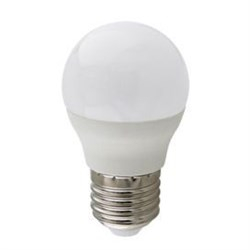 Ecola globe   LED Premium 12,0W G45  220V E27 4000K шар (композит) 90x45