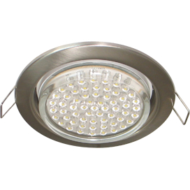 Ecola GX53 H4 Downlight without reflector_satin chrome (светильник) 38x106 - 2pack (кd102)