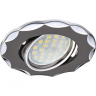 Ecola MR16 DH07 GU5.3 Светильник встр. поворотный Звезда (скрытый крепеж лампы) Черный Хром/Хром 25x88 (кd74) Ecola MR16 DH07 GU5.3 Светильник встр. поворотный Звезда (скрытый крепеж лампы) Черный Хром/Хром 25x88 (кd74)