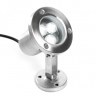 Прожектор светодиодный стационарный , 80*80*130mm, IP68 3W AC/DC24V 6400К ,LL-822