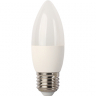 Ecola candle   LED  7,0W 220V E27 6000K свеча (композит) 103x37