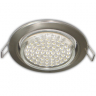 Ecola GX53 H4 Downlight without reflector_satin chrome (светильник) 38x106 - 10 pack (кd102)